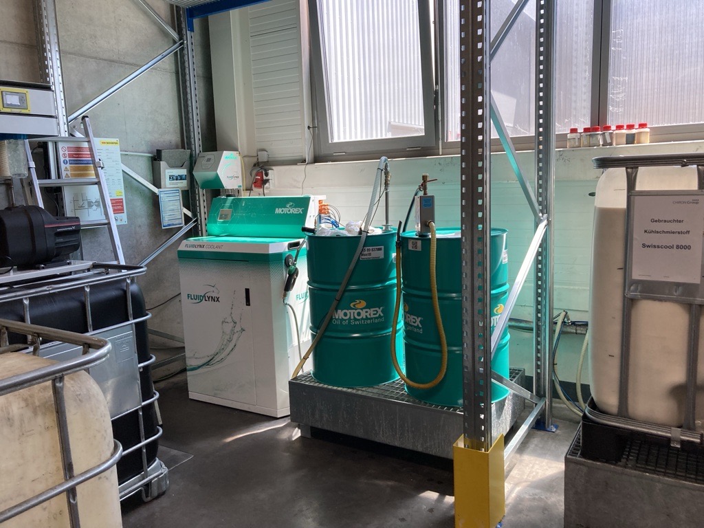 In der Umkehrosmoseanlage wird die KSS-Emulsion aufbereitet