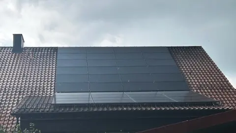 Photovoltaikanlagen auf dem Dach der Köhler Bäckerei – Konditorei