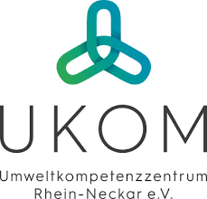Logo c/o Umweltkompetenzzentrum Rhein-Neckar e.V. (UKOM)