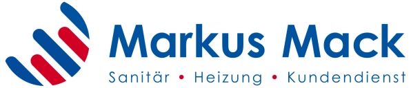 Logo Markus Mack in blau und rot 